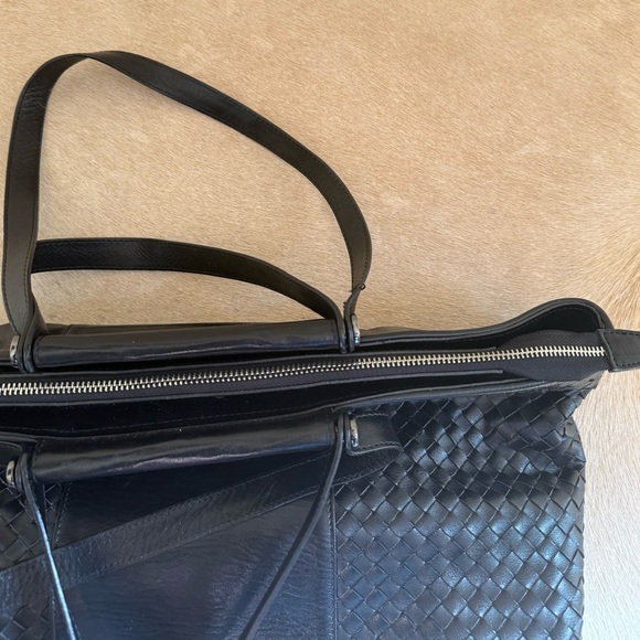 Giorgia Minali Italian Leather Shoulder Bag/ weave - Picture 7 of 9